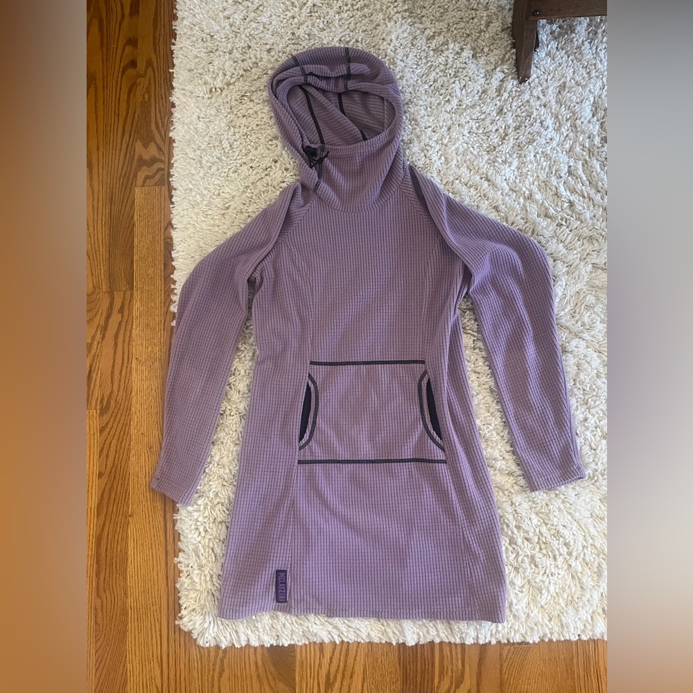 Melanzana women’s micro grid dress V2 size small